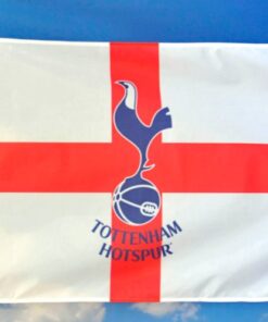 Tottenham Hotspur Football Club Flag 3x5ft Banner Polyester Red White