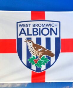 West Bromwich Albion Football Club Flag 3x5ft Banner Polyester