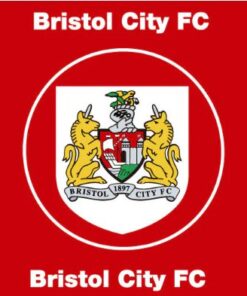 Bristol City Football Club Flag 3x5ft Banner polyester Red