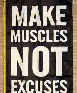 Motivation Flag Gym Workout Hard Work Sign America Beer USA 3x5' 5