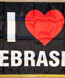Nebraska Flag 1 Beer Party America Man Cave Sign Poster USA 3x5'