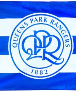 QPR Giant Official Queens Park Rangers Crest Flag Football Club Flag 3x5ft Banner Polyester