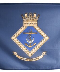 HMNB Portsmouth Flag with Eyelets Flag 3x5ft Banner Polyester