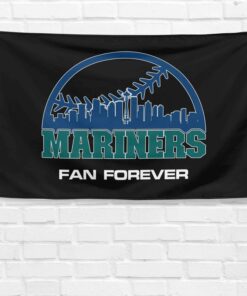 Seattle Mariners 3x5 ft Flag Baseball Champions Fans Gift Wall Decor Banner