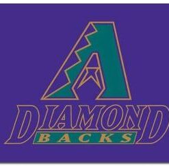 Arizona Diamondbacks Logo Purple Banner Flag 3x5ft