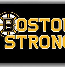 Boston Hockey Team Memorable Flag 3x5ft Bruins Best Strong Banner