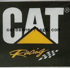 Caterpillar flag-3x5 FT-100% polyester -Cat Racing flag-double sides print