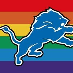 Detroit Lions Pride Flag 3x5ft Banner Polyester American Football lions057