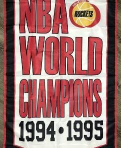 Houston Rockets Championship Flag 3x5ft Basketball Sports