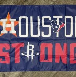 Houston Texans Astros Rockets Flag 3x5 ft Houston Strong Banner
