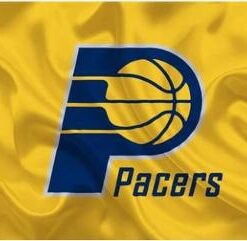 Indiana Pacers Custom US Yellow Flag 3X5Ft Polyester Banner USA Digital Print