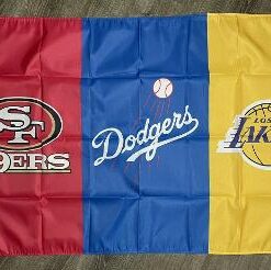 Los Angeles Dodgers Lakers San Francisco 49ers Flag 3x5 ft Sport