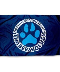 Northwood Timberwolves Flag 3x5ft