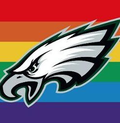 Philadelphia Eagles Pride Flag 3x5ft Banner Polyester American Football eagles15