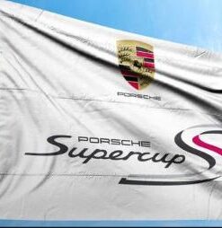 Porsche Flag Supercup 2000 - 3X5 Ft Polyester Banner USA 90x150cm
