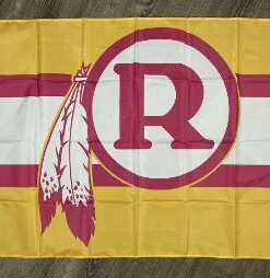 Washington Redskins Retro Style Flag 3x5 ft Sports Banner Man-Cave Garage