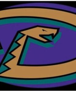 Arizona Diamondbacks Team Black Flag 3x5ft Banner Usa Polyester With Brass Grommets