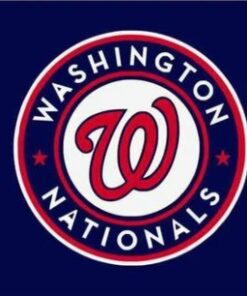 Washington Nationals Us Blue Flag 3x5ft Banner Usa Polyester With Brass Grommets