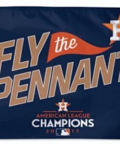 Houston Astros Fly The Pennant Team Flag 3x5ft Banner Usa Polyester With Brass Grommets - 9