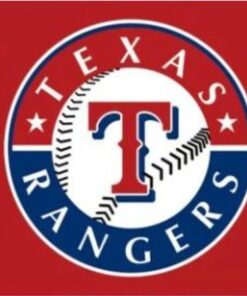 Texas Rangers Red Flag 3x5ft Banner Usa Polyester With Brass Grommets
