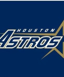 Houston Astros Blue Flag 3x5ft Banner Usa Polyester With Brass Grommets - 25