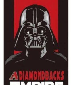 Arizona Diamondbacks Star Wars Darth Vader Empire Flag 3x5ft Banner Polyester With Brass Grommets