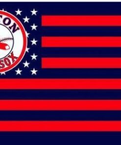 Boston Red Sox Red Flag 3x5ft Banner Usa Polyester With Brass Grommets