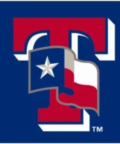 Texas Rangers Us Blue Flag 3x5ft Banner Usa Polyester With Brass Grommets