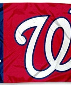 Washington Nationals Us Flag 3x5 Banner Usa Polyester With Brass Grommets