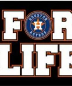 Houston Astros For Life Flag 3x5ft Banner Usa Polyester With Brass Grommets - 19
