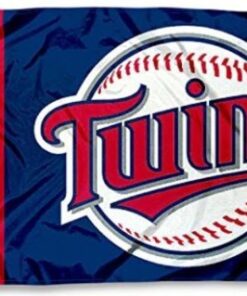 Minnesota Twins Sport Flag 3x5ft Banner Usa Polyester With Brass Grommets