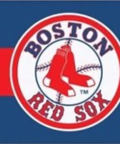 Boston Red Sox Logo Flag 3x5ft Banner Usa Polyester With Brass Grommets