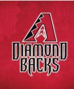 Arizona Diamondbacks Team Black Red Flag 3x5ft Banner Usa Polyester With Brass Grommets