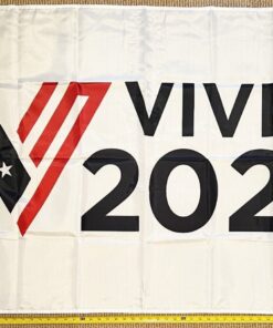 Vivek Ramaswamy Flag 2024 White Democrat America Usa Sign 3x5