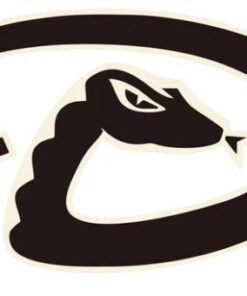 Arizona Diamondbacks Team White Flag 3x5ft Banner Usa Polyester With Brass Grommets