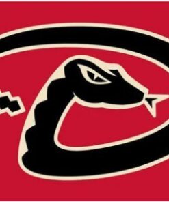 Arizona Diamondbacks Team Red Flag 3x5ft Banner Usa Polyester With Brass Grommets