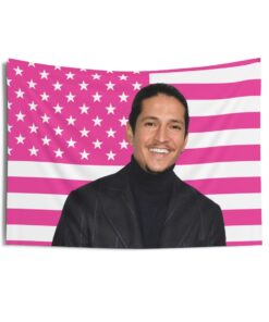 Danny Ramirez Tapestries, Joaquin Torres / Falcon Pink Flag, Danny Ramirez