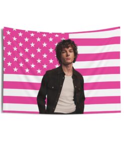 Mason Thames Tapestries, Mason Thames Pink Flag, Mason Thames Indoor Wall Tapestries