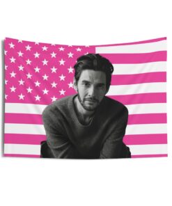 Ben Barnes Tapestries, Ben Barnes Pink Flag, Ben Barnes