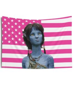 Kiri Tapestries, Kiri Pink Flag, Kiri Avatar