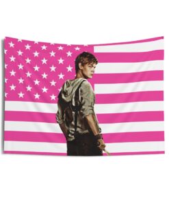 Thomas Brodie-Sangster as Newt Tapestries, Thomas Brodie-Sangster Pink Flag, Thomas Brodie-Sangster
