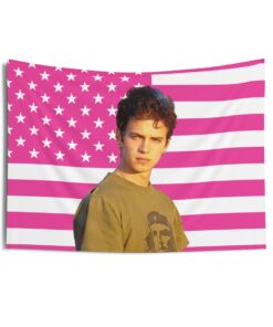 Emo Hayden Christensen Tapestries, Hayden Christensen Pink Flag, Hayden Christensen Indoor Wall Tapestries